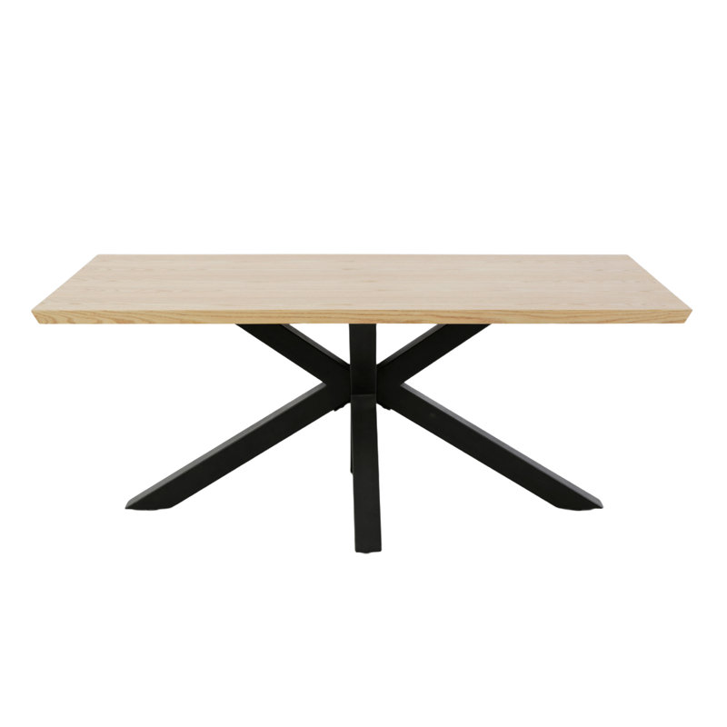 Metal Base Dining Table
