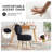 Noehly Upholstered Velvet Accent Stool Vanity Chair-1464942483