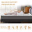 Matelas double matelas, matelas hybride ferme en mousse à mémoire de forme de 10 pouces avec matelas double hybride dans une boîte