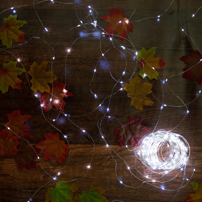 3190cm LED Solar Powered 300 - Bulb Fairy String Light