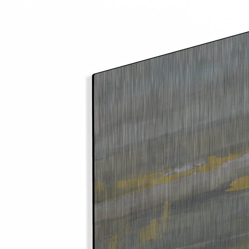 Art mural luxueux «Neutral Field» par Danhui Nai, H 24 po x l 36 po