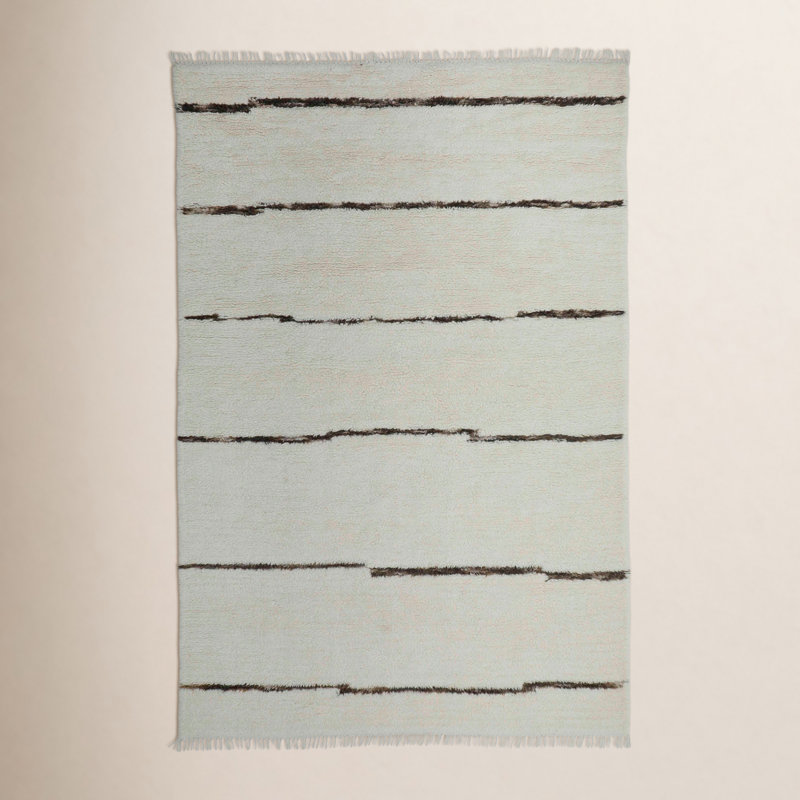 Fauna Hand Woven Wool Brisa Rug, Rectangle 3' x 5'