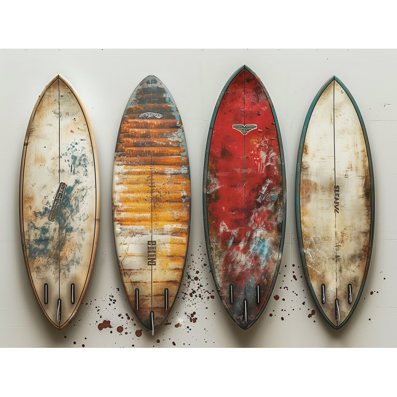 Rideaux de planche de surf avec rideaux aspect sport - 2 panneaux_12262, L 40 po x L 63 po