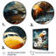 Orange Aerodynamics Plane - Plane Canvas Prints-906348680-906348679