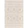 Augustine Chiara Tribal Moroccan Beige High-Low Flat-Weave Rug