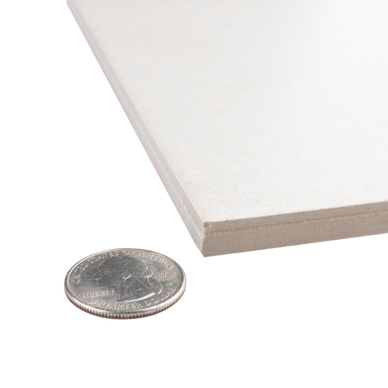 Vintage 10" x 10" Porcelain Wall & Floor Tile, Blanco
