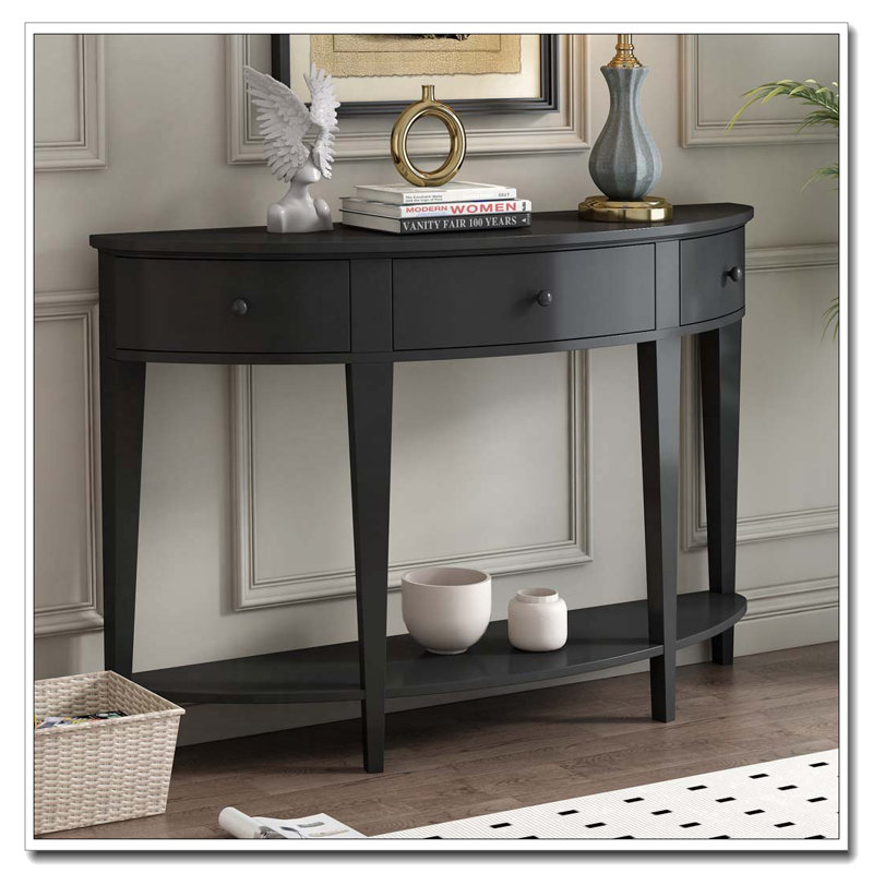 Canapé console Modern, Noir