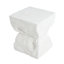 Table d'appoint Cleo Outdoor Paito Modern Minimalist MGO, blanc