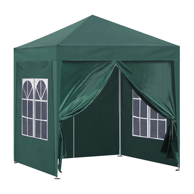 Anberlyn 3m x 3m Steel Pop-Up Gazebo, Green