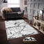 Tapis tissé élégant, 4 x 6 pieds, 100% polyester | Antibactérien, impression numérique 3D, dessous en feutre de PVC antidérapant | Lavable à la machine, d'une hauteur de poils de 0,4 po, parfait pour le décor du salon et de la chambre à coucher-136041676