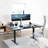 VIVO Single Motor Electric Desk with Push Button Memory Controller-97735789-112376706