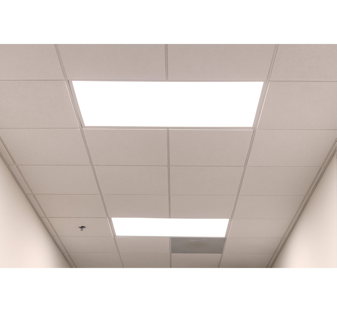 2' x 2' Dimmable Flat Panel Light Commercial Ceiling Lighting (Set of 2) Energetic Lighting
