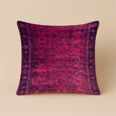 Overdyed Indoor and Outdoor Throw Pillow