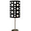 Lampe de table 33 po en métal de style rétro avec abat-jour-614121004