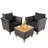 Antun 2 - Person Patio Conversation Set with Cushions-207667330