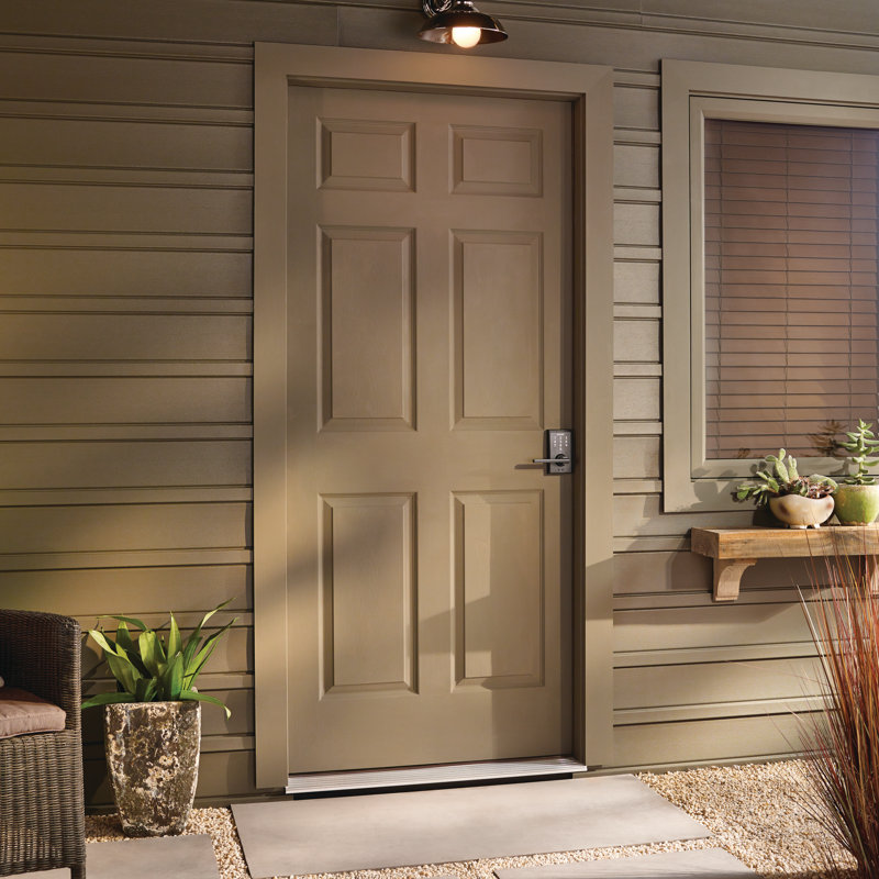 Schlage Touch Keyless Touchscreen Lever with Century Trim and Latitude Lever, Matte Black