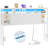 Wood Headboard with Led Lights & Charging Station-116602356-116602357