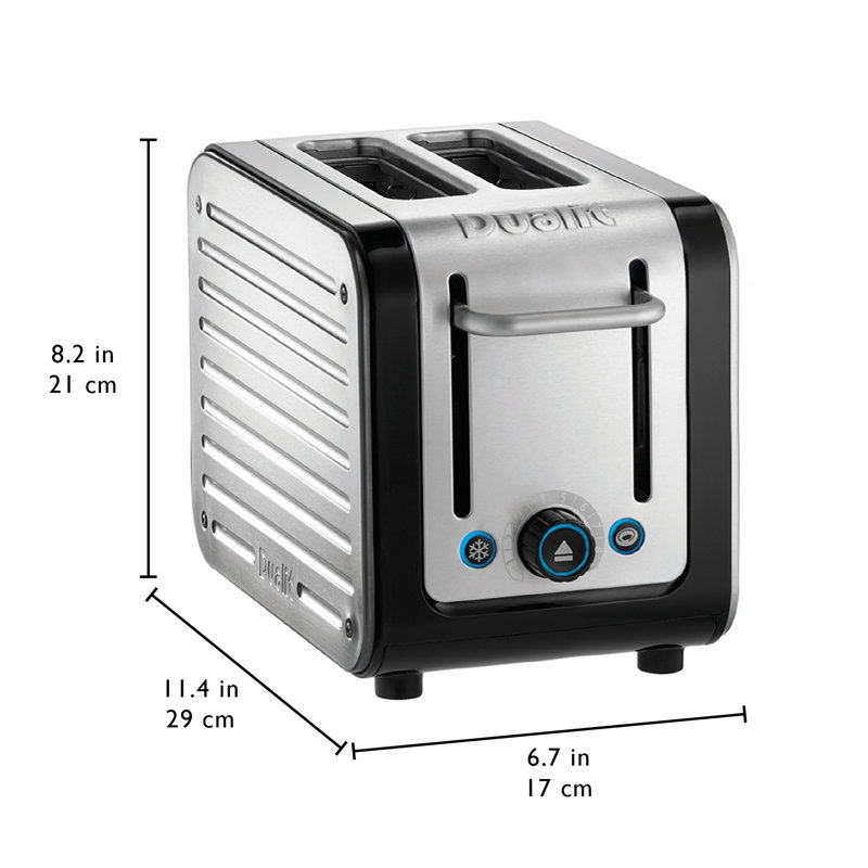 Dualit 2 Slot Architect Toaster, Black