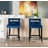 Karlia Upholstered Counter Stool with Solid Wood Frame-661027937-661027936