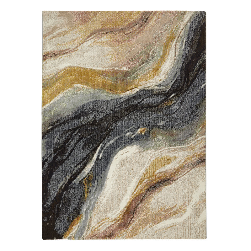 Amara Abstract Area Rug, Rectangle 120 x 170cm