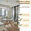 Luminaire suspendu Mid-Century doré nordique