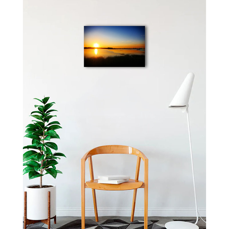 «Cape Cod Sunset» par Jobe Waters, reproduction de photo sur toile tendue, H 12 po x l 18 po x P 1,5 po
