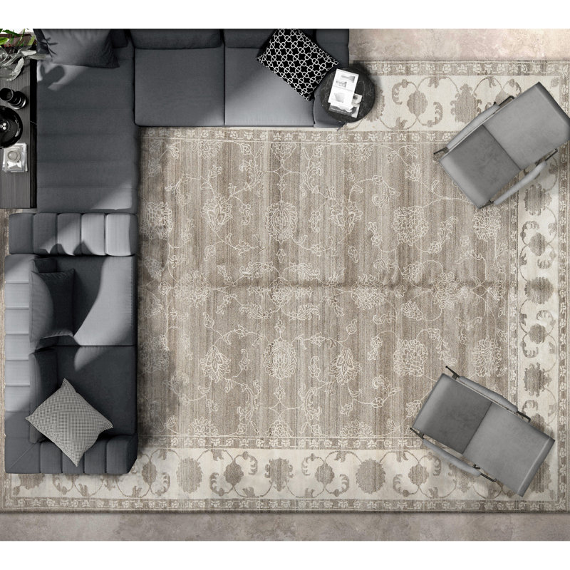 Luxa Floral Area Rug