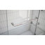 Porte de baignoire à charnière l 56 po x H58 po Aqua-56457900