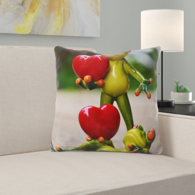 Coussin de grenouilles