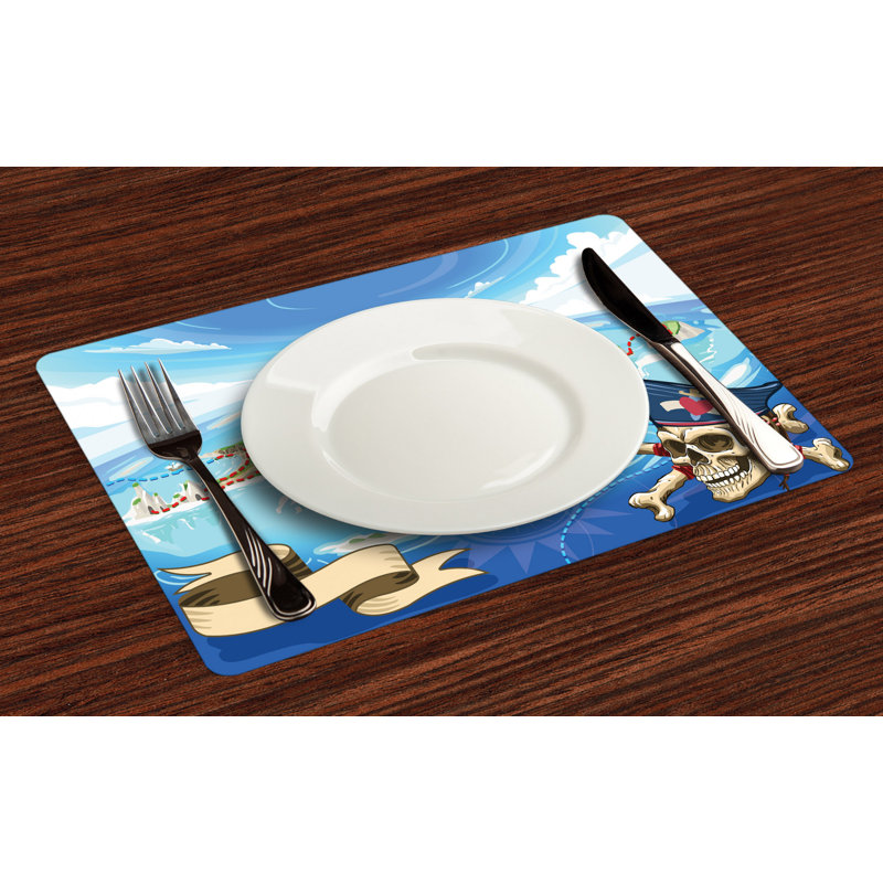 Carte de pouce 18,5" island map
