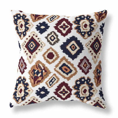 Ikat Diamond Indoor/Outdoor Pillow