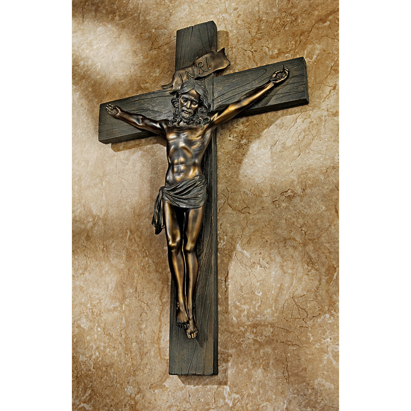 Décoration murale croix de christ crucifixion Jesus