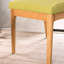 Chaises de salle à manger rembourrées avec bois d'hévéa fiable -659617665-659617664