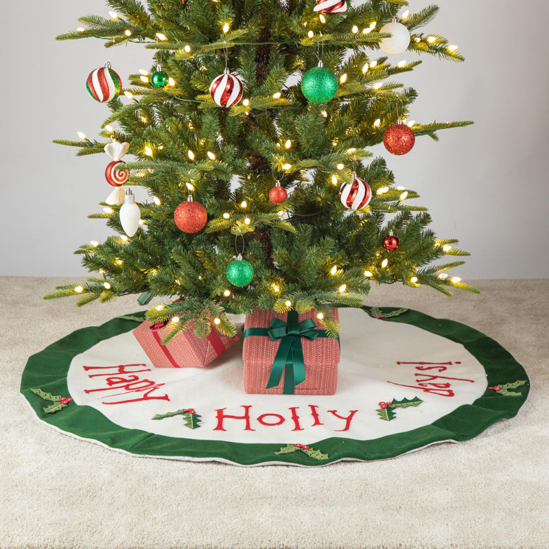 Jupe d'arbre de Noël 48 po