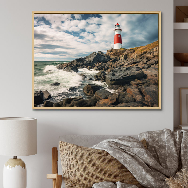 Phare de l'est du Canada II, Naturel, H 30 po x l 40 po x P 1,5 po