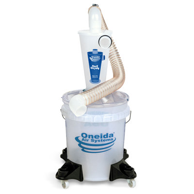 Oneida Air Systems Dust Deputy Deluxe Cyclone Separator Kit for Shop Vacuums
