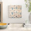 Lattice Desert Blue and Copper - impression d'art graphique-32902303-66679388