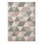 Stanchfield area rug Machine Woven Rectangle Grey/Rose-1634533272