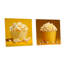Ensemble de 2 bols en pop-corn en verre Buttery Light-1826135361