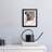 Graphite Wash I -Framed Print