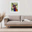 «Vibrant Donkey Expression», reproduction sous verre encadrée, design par Mike McClery-709882809-709882815