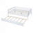 Wood Daybed with Trundle and Fence Guardrails-85954672-85954673