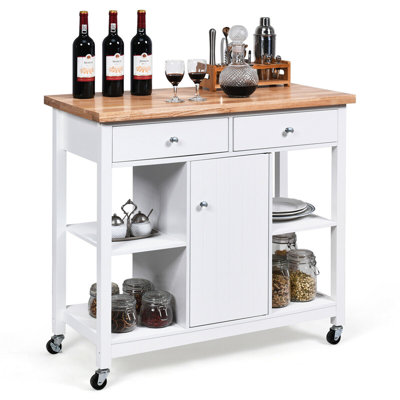 96 cm W Kitchen Island with