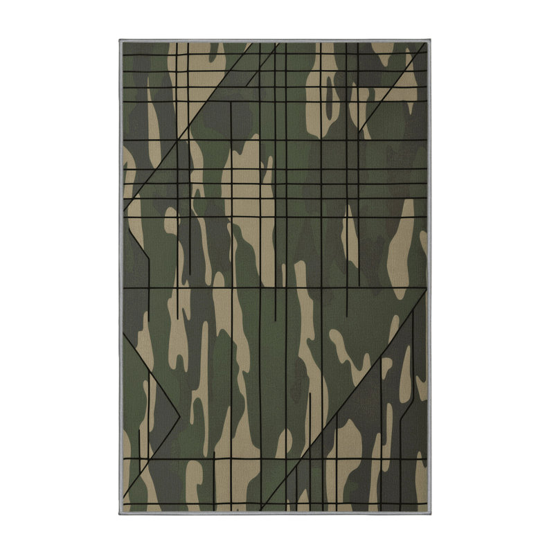 Tactical Stitch Rug, Rectangle 6' x 9'