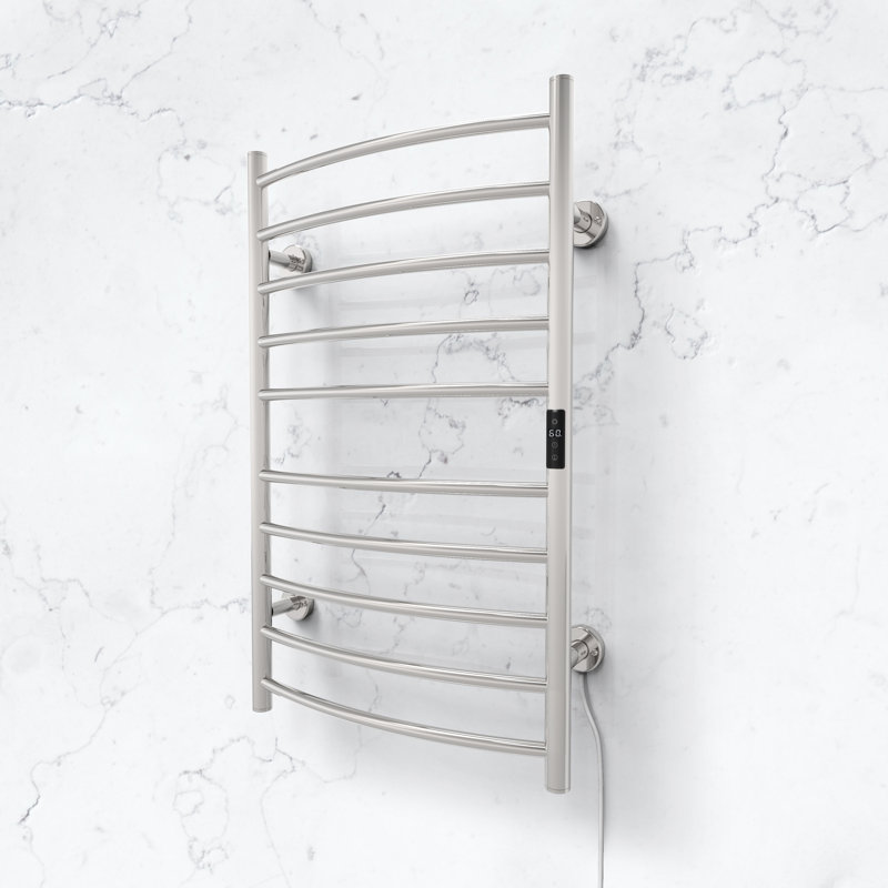 Chauffe-serviettes électrique Wave, Chrome