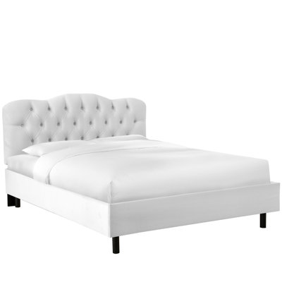 Lit plateforme tapissier Pires
