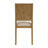 Patino 72" Rectangular Dining Set With Boucle Fabric Chairs-1975763967