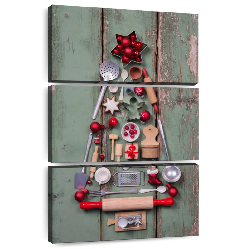 Lelend Christmas Tree Kitchenware, 38" H x 24" W