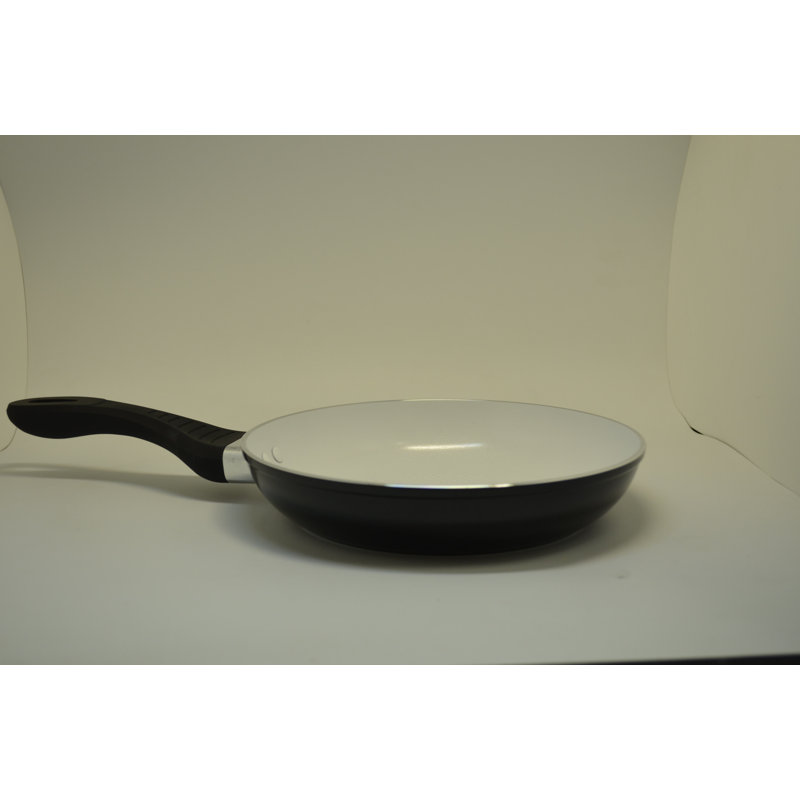 Ceramic Non-Stick Frying Pan Set, Black