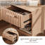 40cm W Manufactured Wood Bedside Table